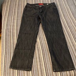 Men’s Guess Slim Straight Jeans All black